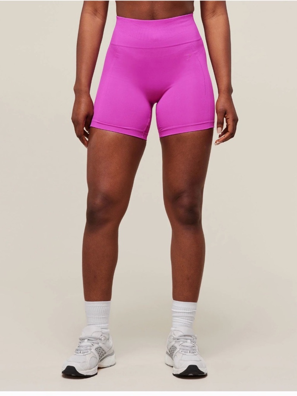 GYMSHARK ENERGISED High-Waist Hot Pink Active Shorts